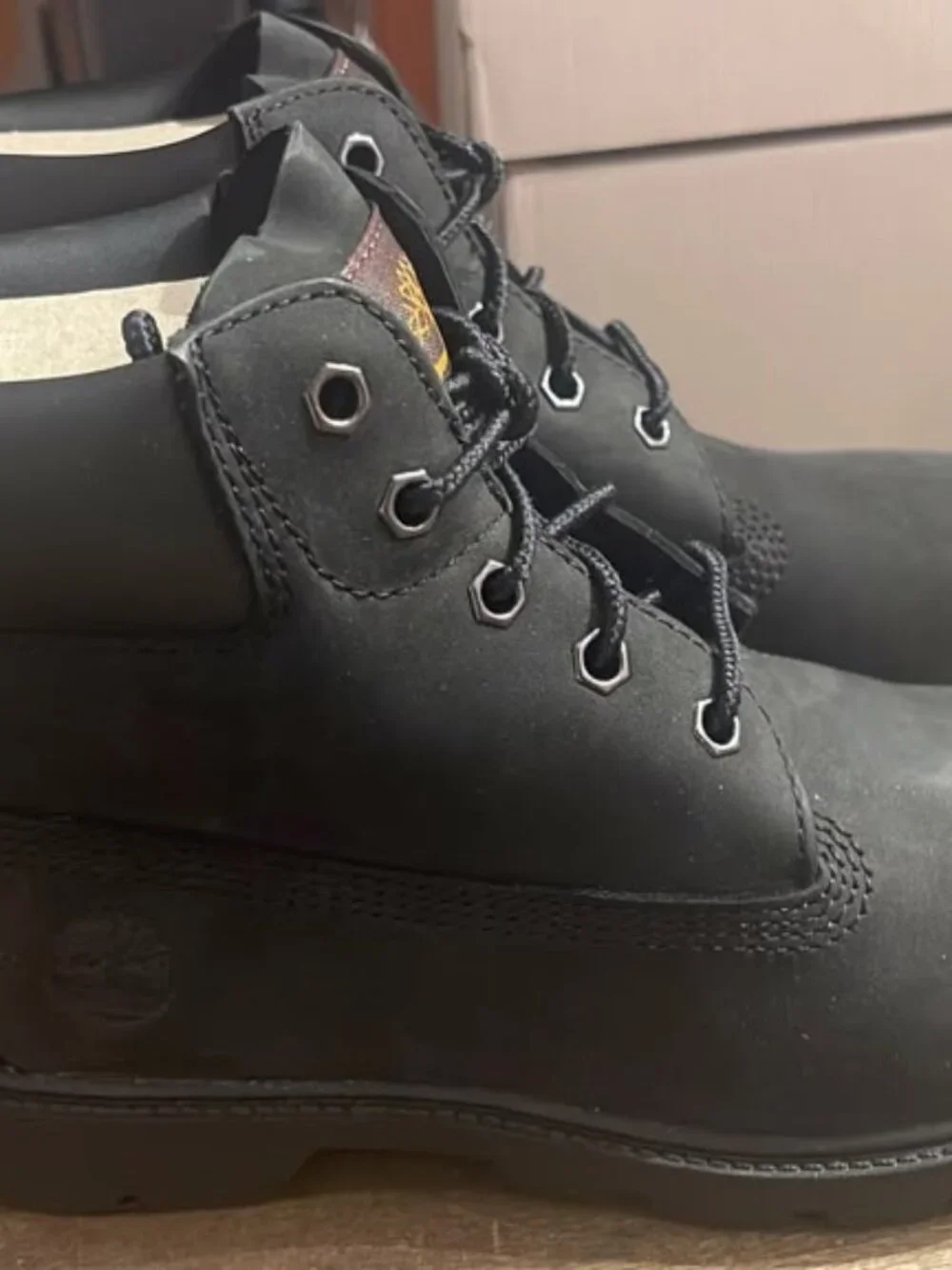 TIMBERLAND CLASSIC 6 IN WATERPROOF BOOT BLACK NUBUCK 10910-001 ALL SIZES